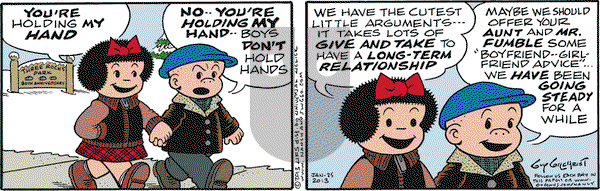 Nancy on Friday January 25, 2013 Comic Strip