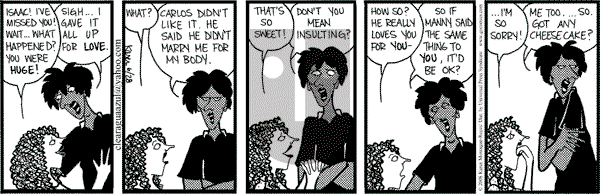 Clear Blue Water on Saturday June 28, 2008 Comic Strip