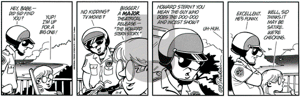Doonesbury on Thursday November 4, 1993 Comic Strip