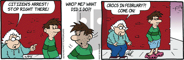 Lola - Saturday February 24, 2024 Comic Strip