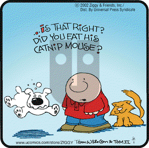 Ziggy on Saturday June 1, 2002 Comic Strip