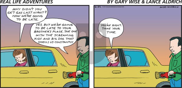 Real Life Adventures on Sunday June 22, 2014 Comic Strip