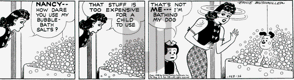 Nancy - Thursday February 26, 1948 Comic Strip