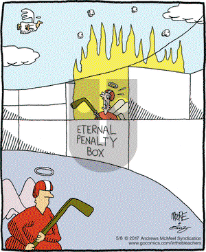In the Bleachers on Monday May 8, 2017 Comic Strip