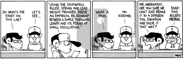 FoxTrot on Wednesday September 22, 1993 Comic Strip