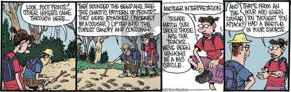 Monty on Wednesday May 2, 2018 Comic Strip