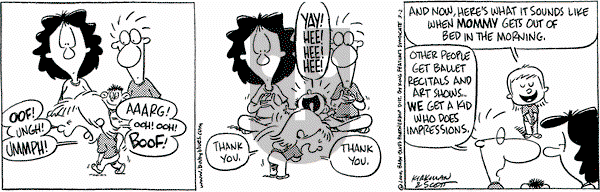 Baby Blues on Thursday March 2, 2000 Comic Strip