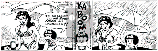 Nancy on Thursday August 26, 1999 Comic Strip