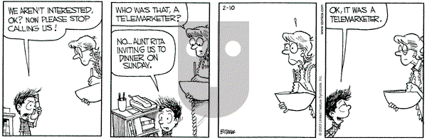Grand Avenue - Monday February 10, 2003 Comic Strip