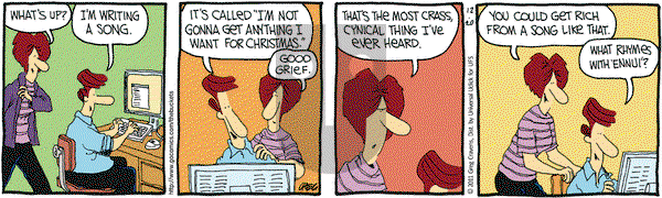 The Buckets on Tuesday December 20, 2011 Comic Strip