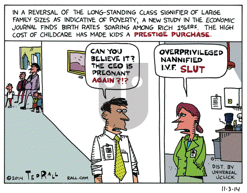Ted Rall on Monday November 3, 2014 Comic Strip