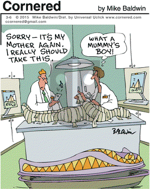 Cornered on Friday March 6, 2015 Comic Strip