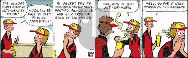 Lucky Cow on Wednesday August 10, 2005 Comic Strip
