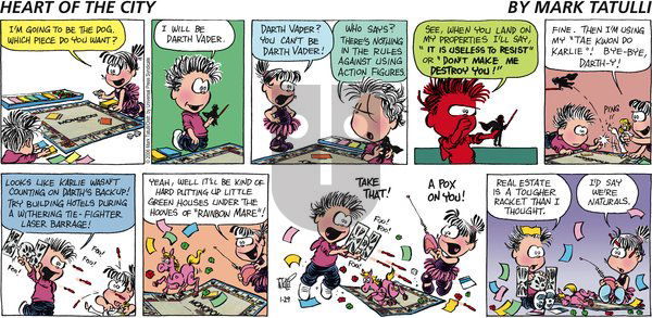 Heart of the City on Sunday January 29, 2012 Comic Strip