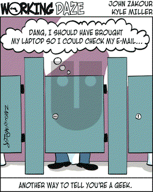 Working Daze on Saturday May 5, 2007 Comic Strip