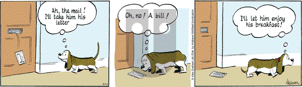 Fred Basset on Friday March 14, 2025 Comic Strip