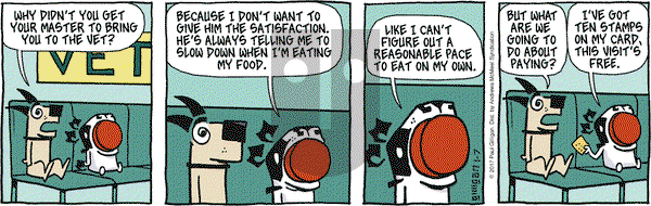 Pooch Cafe on Saturday January 7, 2017 Comic Strip