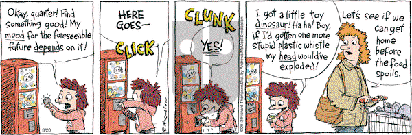 Cul de Sac on Tuesday March 28, 2017 Comic Strip