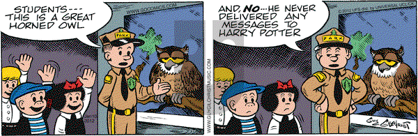 Nancy on Tuesday January 10, 2012 Comic Strip