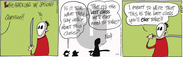 The Knight Life on Wednesday February 24, 2016 Comic Strip