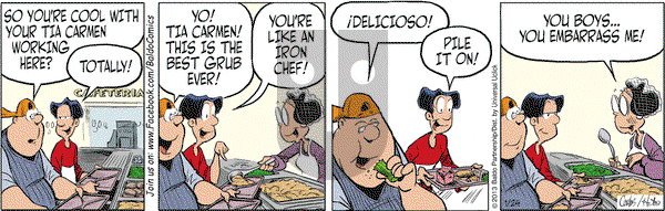 Baldo on Thursday January 24, 2013 Comic Strip