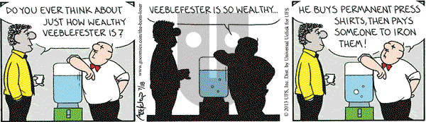 The Born Loser on Thursday July 18, 2013 Comic Strip