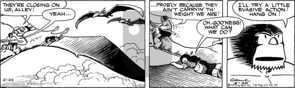 Alley Oop on Tuesday May 25, 1976 Comic Strip