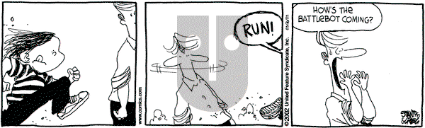 The Buckets on Wednesday March 20, 2002 Comic Strip