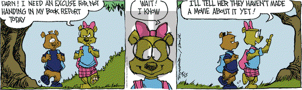 The Grizzwells on Monday May 25, 2015 Comic Strip