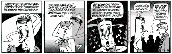 Doonesbury on Thursday April 2, 1998 Comic Strip