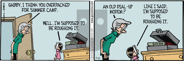 Grand Avenue on Wednesday July 8, 2015 Comic Strip