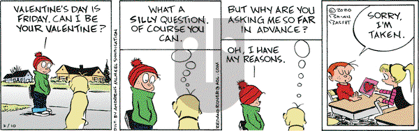 Red and Rover on Monday February 10, 2020 Comic Strip