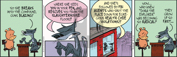 Ink Pen on Saturday February 6, 2010 Comic Strip