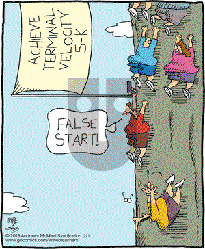 In the Bleachers on Thursday February 1, 2018 Comic Strip