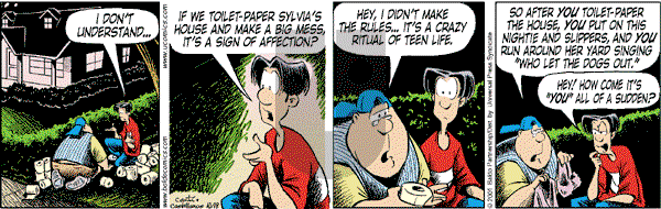 Baldo - Thursday October 18, 2001 Comic Strip