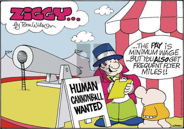 Ziggy on Sunday July 7, 2019 Comic Strip