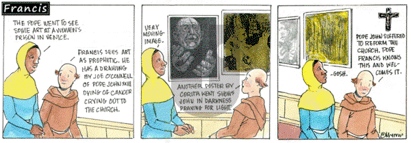 Francis on Thursday May 2, 2024 Comic Strip