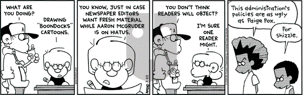 FoxTrot - Monday March 27, 2006 Comic Strip