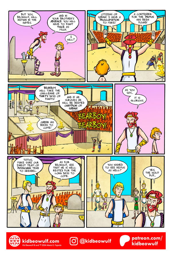 Kid Beowulf on Thursday February 13, 2025 Comic Strip