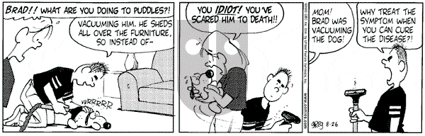 Luann on Saturday August 26, 2000 Comic Strip