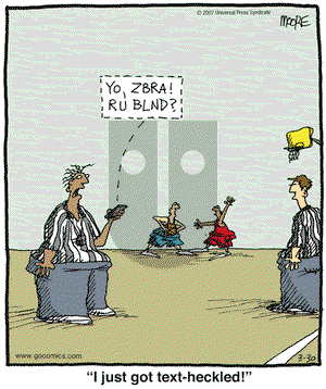 In the Bleachers on Friday March 30, 2007 Comic Strip