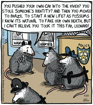 The Argyle Sweater on Friday April 25, 2025 Comic Strip