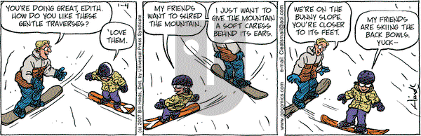 Cleats on Thursday January 4, 2007 Comic Strip