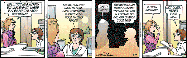 Doonesbury on Saturday March 17, 2012 Comic Strip