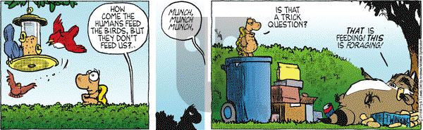 Over the Hedge on Monday April 9, 2018 Comic Strip