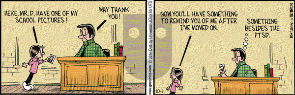 Grand Avenue on Thursday October 2, 2014 Comic Strip