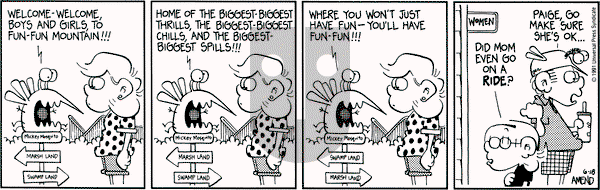 FoxTrot on Tuesday June 18, 1991 Comic Strip