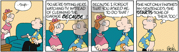 Drabble on Saturday November 12, 2011 Comic Strip