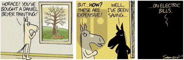 Dark Side of the Horse on Tuesday November 8, 2011 Comic Strip