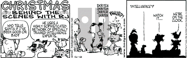 Over the Hedge - Friday December 10, 2004 Comic Strip